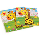 Hot Sale 12/9 PCS Puzzles Wooden Kids Baby Wood Cartoon Vehicle Animals