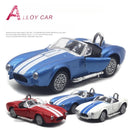 Scale Metal Alloy Classic Shelby Cobra 427 Classical Auto Car Model Diecast