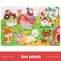 Logic Thinking Intellectual Wooden Game Puzzle Jigsaw Animal