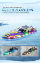 Remote Control Boat Children Toy Electric Stunt Speedboat