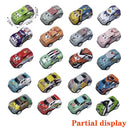 10/20/30Pcs Pull Back Cars and Trucks Toy Vehicles