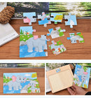 1pc Wooden Jigsaw Puzzle Kids Cartoon Animals Traffic Car