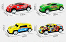 12pcs Alloy Racing Cars Model Toy Children Mini Iron Sheet Car