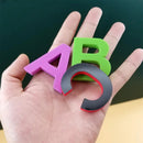 24-76pcs EVA Foam Refrigerator Stickers Magnetic Alphabet Letters