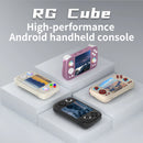 ANBERNIC RGCube Handheld Game Console Android 13 Game Player 3.95" IPS Screen Unisoc T820 RGB Lighting RG Cube dual high-Speaker