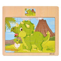 1pc Wooden Jigsaw Puzzle Kids Cartoon Animals Traffic Car