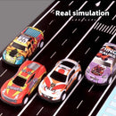 48 Mini Pull-Back Cars with Built-In Garage Set