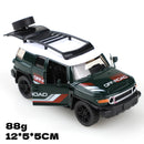 Sscale three-door classic pullback die-cast model car, simulated off-road vehicle