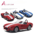 Scale Metal Alloy Classic Shelby Cobra 427 Classical Auto Car Model Diecast