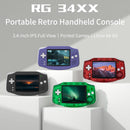 Retro Handheld Game Player 3.4-inch IPS