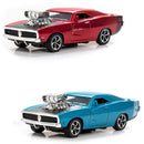 Alloy Dodge Sports Car Model Children's Toy Car Accessories Return Car Openable Die Casting Model