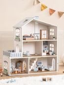 Robotime Robud Wooden Dollhouse 6 Rooms 29 Realistic