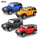 Alloy JEEPS Wrangler pull-back off-road car toy imitation off-road pull-back car
