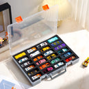 24 Quantity - Fire Color Car Storage Box, 1/64 Scale Model Holder
