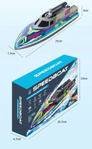 Remote Control Boat Children Toy Electric Stunt Speedboat