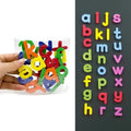 24-76pcs EVA Foam Refrigerator Stickers Magnetic Alphabet Letters