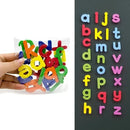 24-76pcs EVA Foam Refrigerator Stickers Magnetic Alphabet Letters