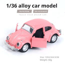 Alloy Classic Car Model Childrens Toy Car Ornaments Pull-Back Car