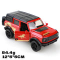 Sscale three-door classic pullback die-cast model car, simulated off-road vehicle