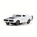 Alloy Dodge Sports Car Model Children's Toy Car Accessories Return Car Openable Die Casting Model