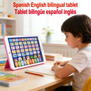 Spanish-English Bilingual Kids Learning Tablet Toy