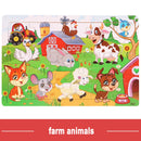 Logic Thinking Intellectual Wooden Game Puzzle Jigsaw Animal
