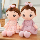 45CM Cute Angel Girl Plush Toy Lovely Stuffed Anime