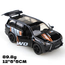 Sscale three-door classic pullback die-cast model car, simulated off-road vehicle