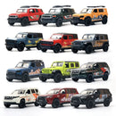 Sscale three-door classic pullback die-cast model car, simulated off-road vehicle