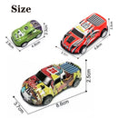 10/20/30Pcs Pull Back Cars and Trucks Toy Vehicles