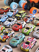 10/20/30Pcs Pull Back Cars and Trucks Toy Vehicles