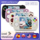 ANBERNIC RGCube Handheld Game Console Android 13 Game Player 3.95" IPS Screen Unisoc T820 RGB Lighting RG Cube dual high-Speaker