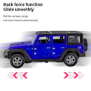 Alloy JEEPS Wrangler pull-back off-road car toy imitation off-road pull-back car