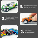 12pcs Alloy Racing Cars Model Toy Children Mini Iron Sheet Car
