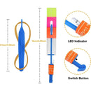 Outdoor Flash Rocket toy LED Lights Glowing Slingshot Rocket Helicopter