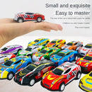 12pcs Alloy Racing Cars Model Toy Children Mini Iron Sheet Car