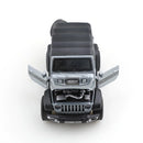 Closed-top Wrangler off-road vehicle, die-cast metal, boy's toy