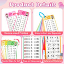 Multiplication Flash Cards 0-12 15PCS Times Table Educational