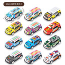 10/20/30Pcs Pull Back Cars and Trucks Toy Vehicles