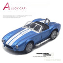 Scale Metal Alloy Classic Shelby Cobra 427 Classical Auto Car Model Diecast