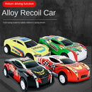 12pcs Alloy Racing Cars Model Toy Children Mini Iron Sheet Car