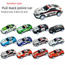 12pcs Alloy Racing Cars Model Toy Children Mini Iron Sheet Car