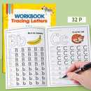 26 English Letter Exercise Book, English Handwriting Red Book