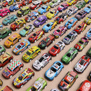 10/20/30Pcs Pull Back Cars and Trucks Toy Vehicles