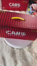 48 Mini Pull-Back Cars with Built-In Garage Set