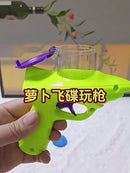 Children's UFO Radish Gun Toy Safety Outdoor Interactive